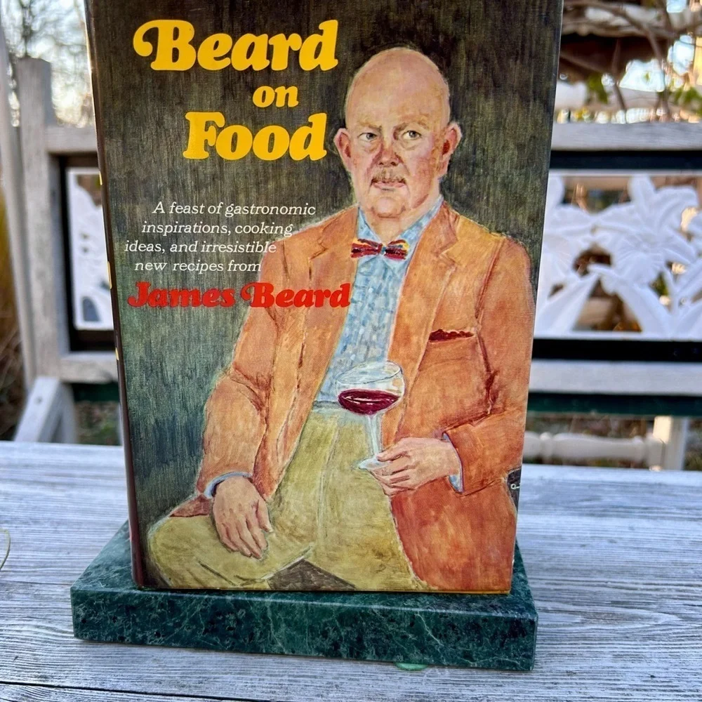 FIRST EDITION Beard on Food Book by James Beard 1974.